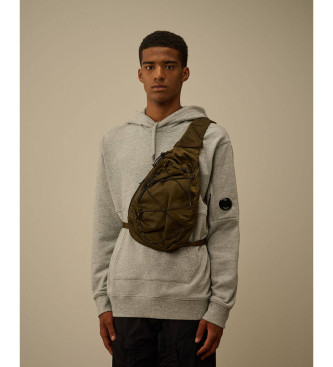 C.P. Company B Lens Mochila B Bum Saco verde