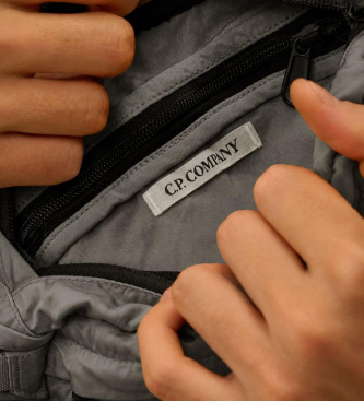 C.P. Company Pochete Nylon cinza