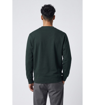 C.P. Company Sweat Crew Lens vert