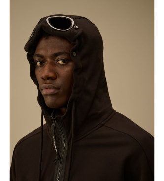 C.P. Company Bluza Diagonal Raised Goggle czarna