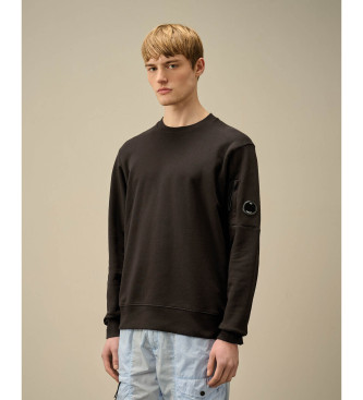 C.P. Company Sweatshirt Diagonaal Verhoogd grijs 
