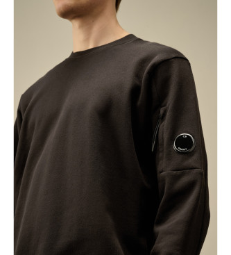C.P. Company Sweatshirt Diagonaal Verhoogd grijs 