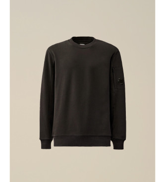 C.P. Company Sweatshirt Diagonaal Verhoogd grijs 