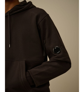C.P. Company Mikina Diagonal Raised black