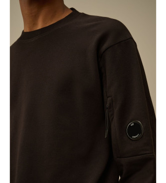 C.P. Company Diagonal embossed sweatshirt black
