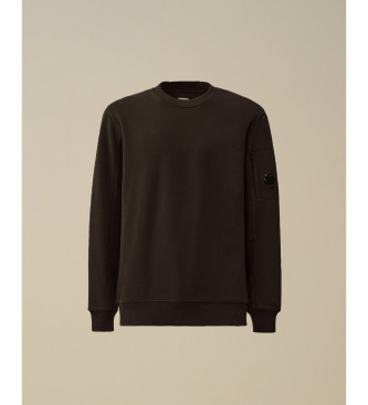 C.P. Company Diagonal embossed sweatshirt black
