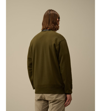 C.P. Company Sweatshirt Raised Fleece verde