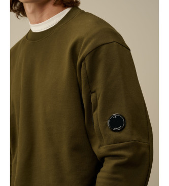 C.P. Company Sweatshirt Raised Fleece verde