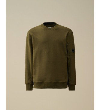 C.P. Company Sweatshirt Raised Fleece verde