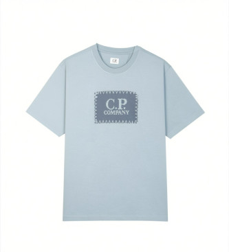 C.P. Company Kurzarm-T-Shirt blau