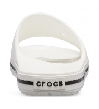 Crocs Tongs Crocband III Slide blanc