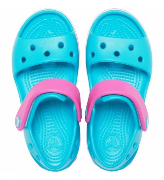 Crocs Turquoise Crocband Kids Sandals