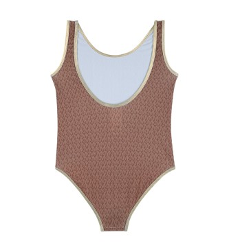 Michael Kors Costume da bagno intero marrone