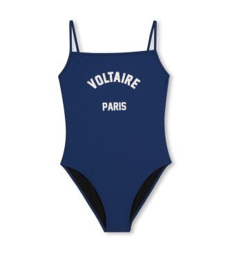 Zadig & Voltaire Maillot de bain avec logo bleu