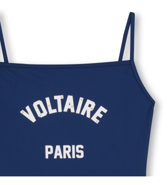 Zadig & Voltaire Maillot de bain avec logo bleu