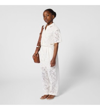 Michael Kors Borsa a tracolla marrone a mezzaluna