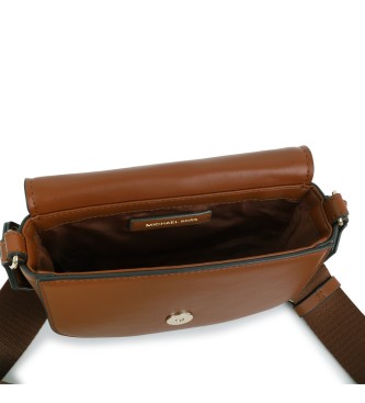 Michael Kors Borsa a tracolla marrone a mezzaluna