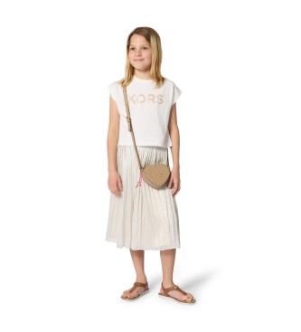 Michael Kors Borsa marrone a forma di cuore