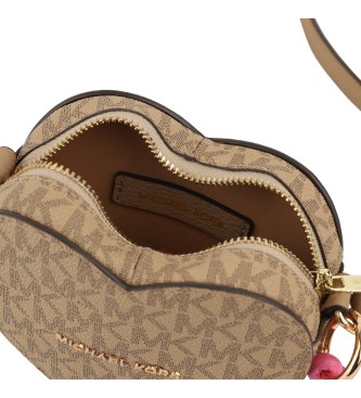 Michael Kors Borsa marrone a forma di cuore