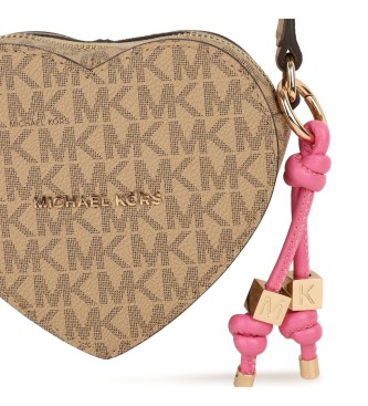 Michael Kors Borsa marrone a forma di cuore
