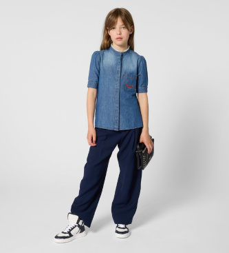 Zadig & Voltaire Sac � bandouli�re noir clout�