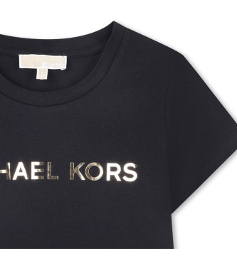 Michael Kors T-shirt nera con logo