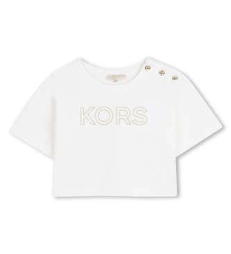 Michael Kors T-shirt bianca con logo