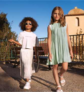 Michael Kors T-shirt bianca con logo