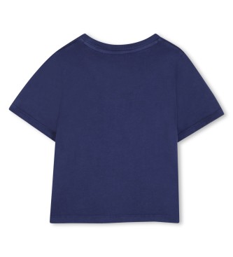 Zadig & Voltaire T-shirt bleu M.C.