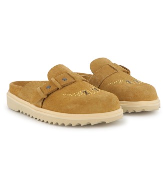 Zadig & Voltaire Mules en daim marron