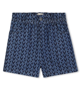 Michael Kors pantaloncini di jeans blu