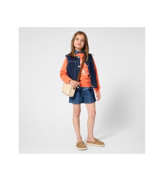 Michael Kors pantaloncini di jeans blu