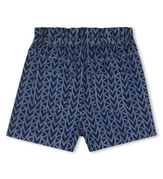 Michael Kors pantaloncini di jeans blu