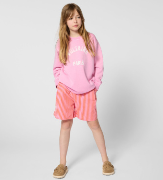 Zadig & Voltaire Bermuda ray� rose