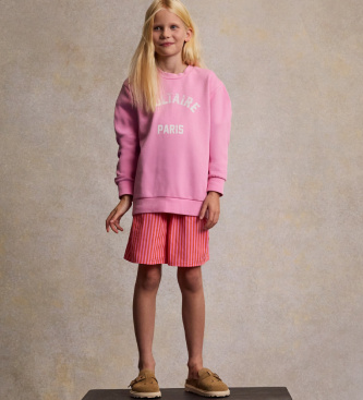 Zadig & Voltaire Bermuda ray� rose