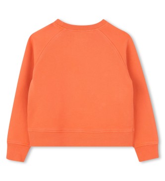 Zadig & Voltaire Sweat � col ras du cou orange