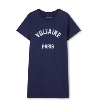 Zadig & Voltaire Robe t-shirt bleue