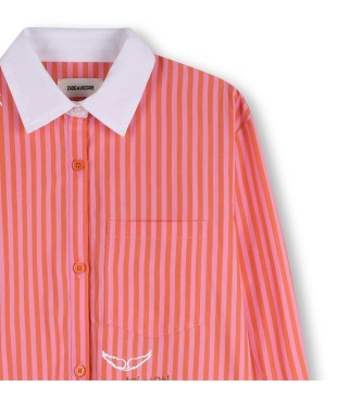 Zadig & Voltaire Robe chemise rose