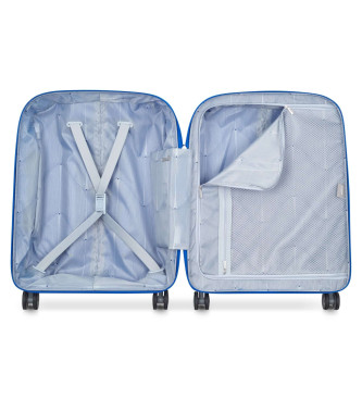 Delsey Paris Blue Carnation Suitcase