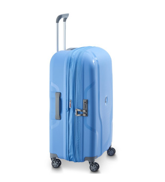 Delsey Paris Blue Carnation Suitcase