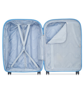 Delsey Paris Blue Carnation Suitcase