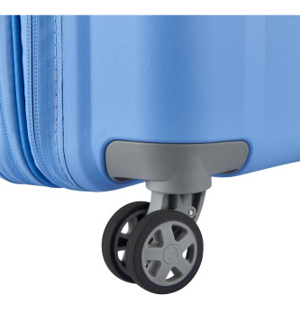 Delsey Paris Blue Carnation Suitcase