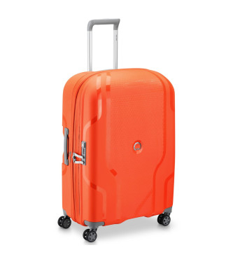 Delsey Paris Kuffert med orange nelliker