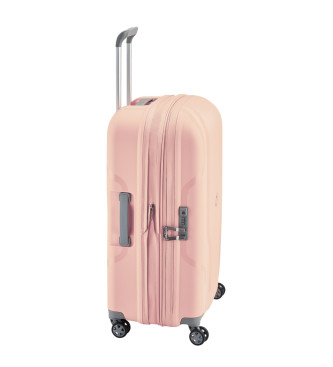 Delsey Paris Pink Carnation Suitcase