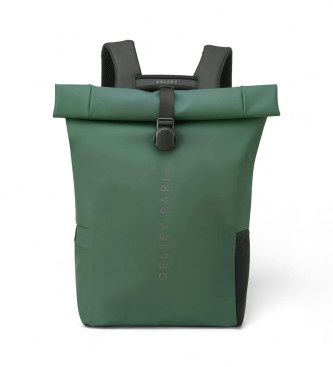 Delsey Paris Zaino arrotolabile morbido Turenne Verde