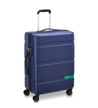 Delsey Paris Conjunto de trs malas de viagem em azul marinho