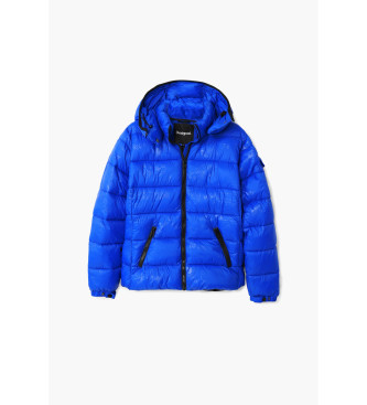 Desigual Drammen down coat blue