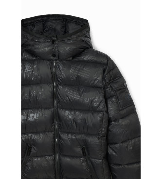 Desigual Drammen down coat black