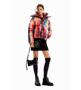 Desigual Multicoloured padded down coat