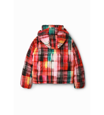 Desigual Multicoloured padded down coat